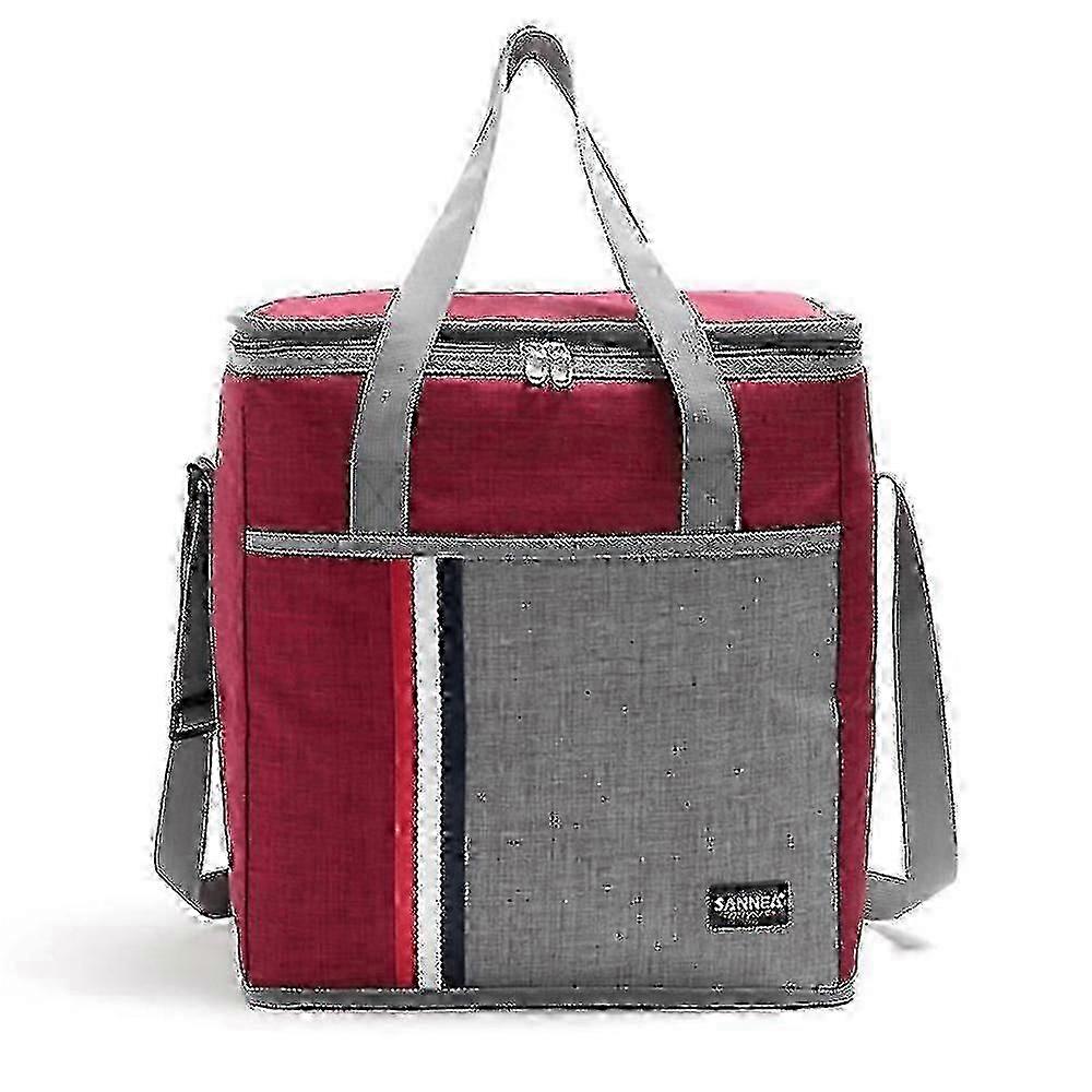 Collapsible Cooler Bag Insulated Large Leakproof Portable Cooler Ba...