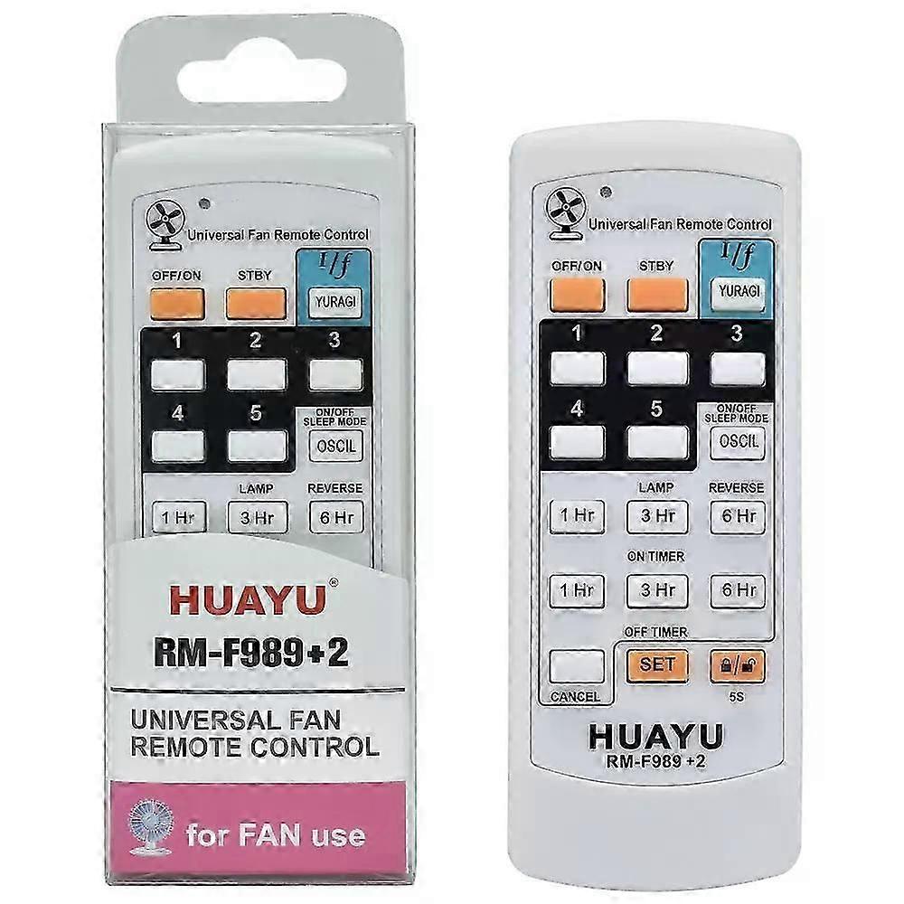 panasonic midea ceiling fan remote huayu rm-f989+2