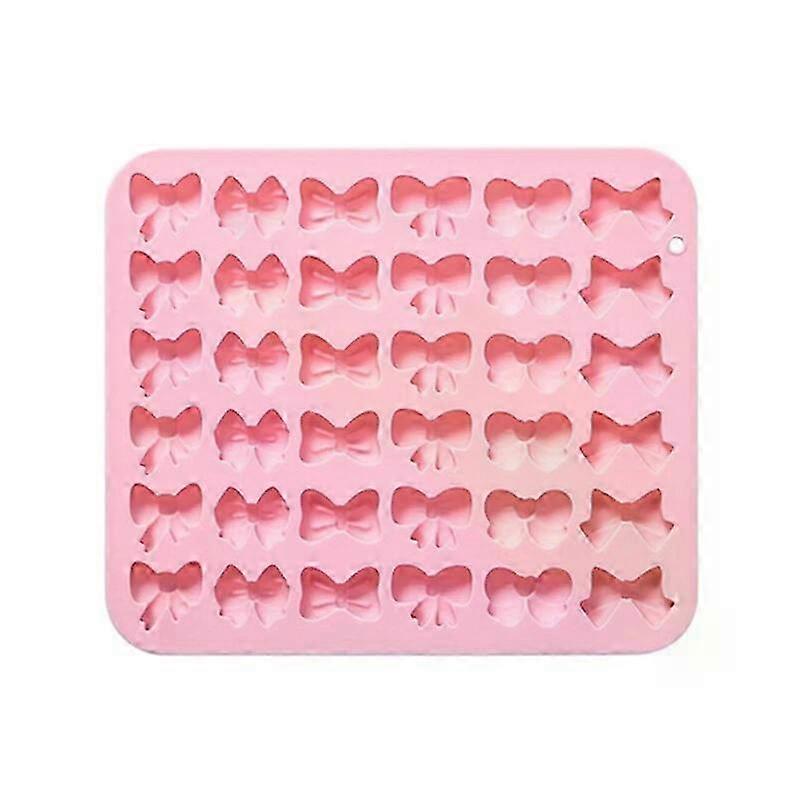 Bowknot Shape Silicone Cake Molds, 36 Cavity Silicone Molds for Baking, Soap Making, Chocolate Crafting