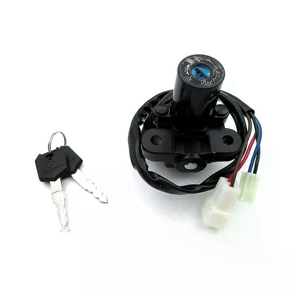 Apply Motorcycle Ignition Switch Lock 2 Key Set For Yamaha FZ6R YZF R6 2003-2005 R1 2002-2003 FJR1300 2004-2010 MT03 FZ09 MT09 FZ6 XJ6