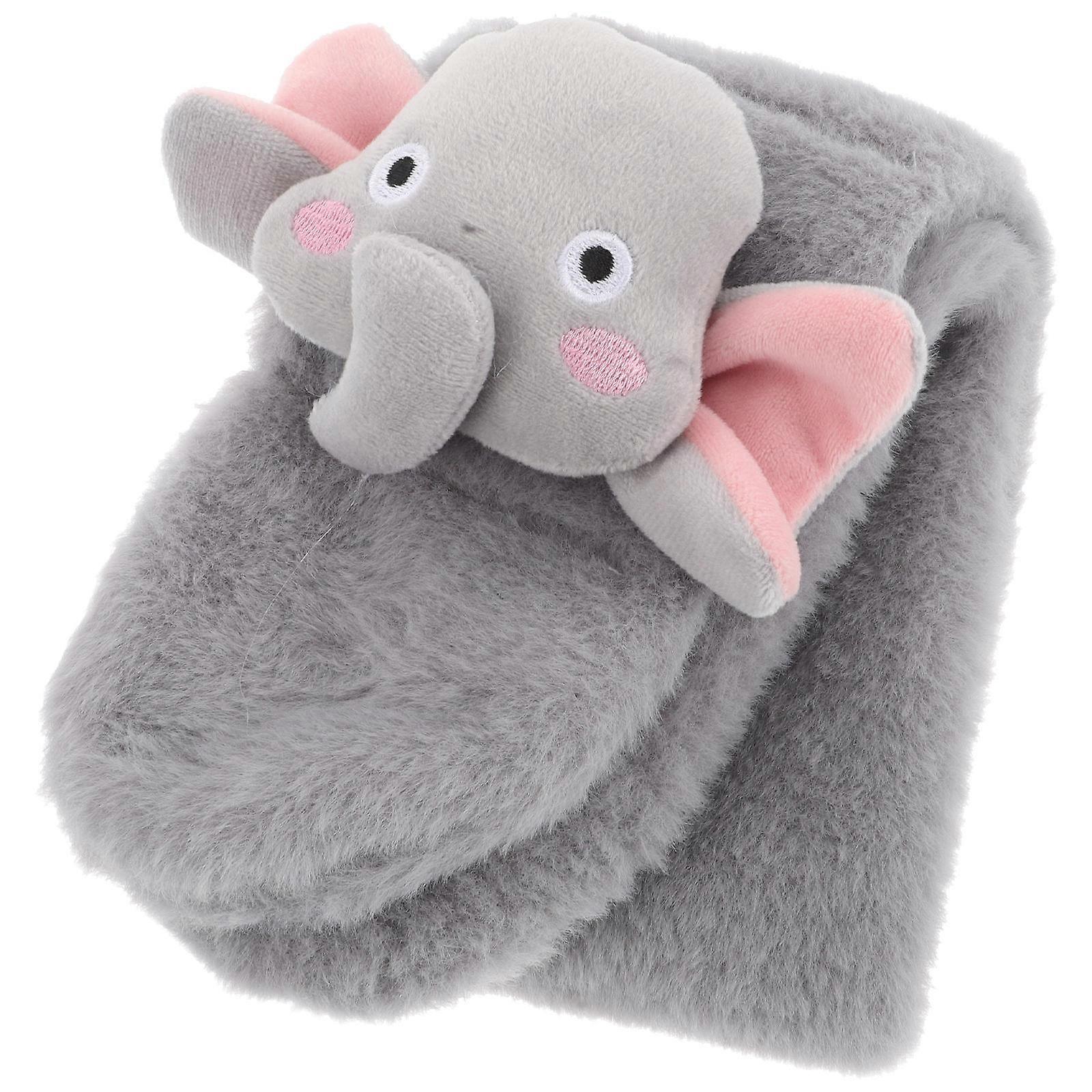 Elephant Scarf Winter Plush Shawl for Keeping Warm 1Pcs