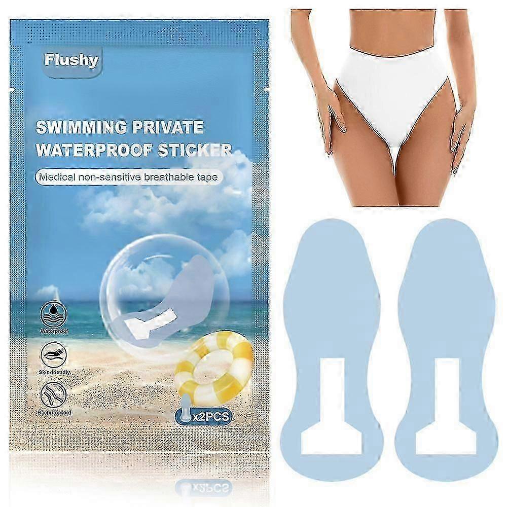 Badtrössor i PU, genomskinliga hygieniska inlägg för badkläder, privata trosskydd