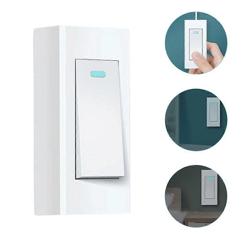 Household Light Safety Lamp Push Button Switch Multi-Function Paddle Home Accessory