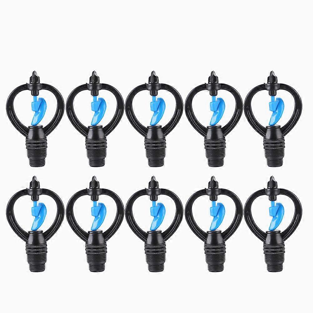 10 Pcs DN15 DN20 Rotating Universal Irrigation Nozzle with External Thread
