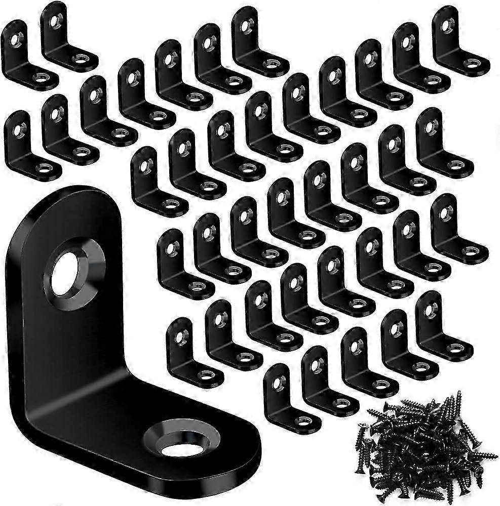 2025 أحدث طراز 40 قطعة L قوس قوس الزاوية مجموعات ، قوس زاوية من الفولاذ المقاوم للصدأ ، 90 درجة