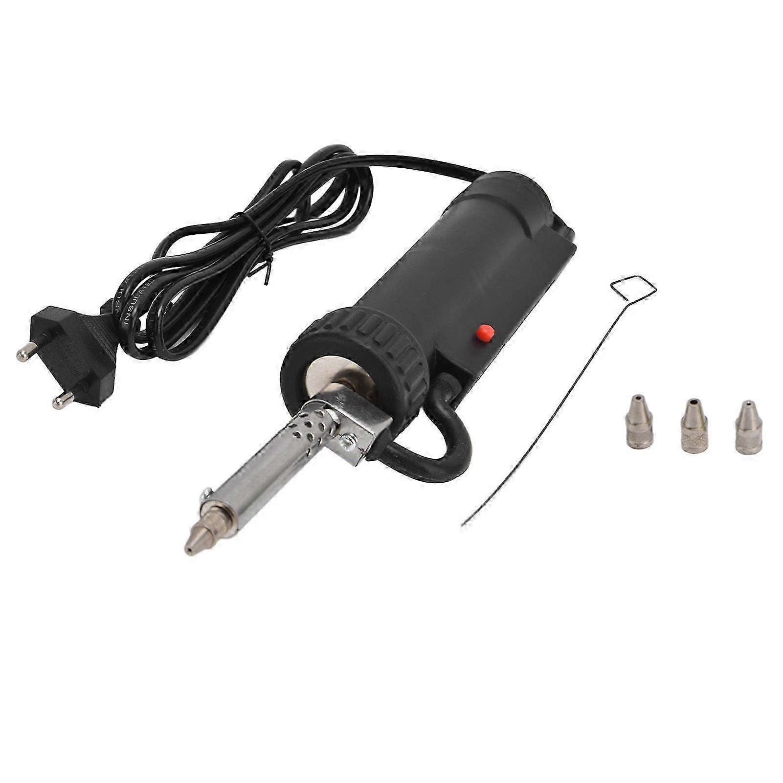 2025 Solder Sucker Electric Automatic Portable Soldering Desoldering Tool EU Plug AC220V