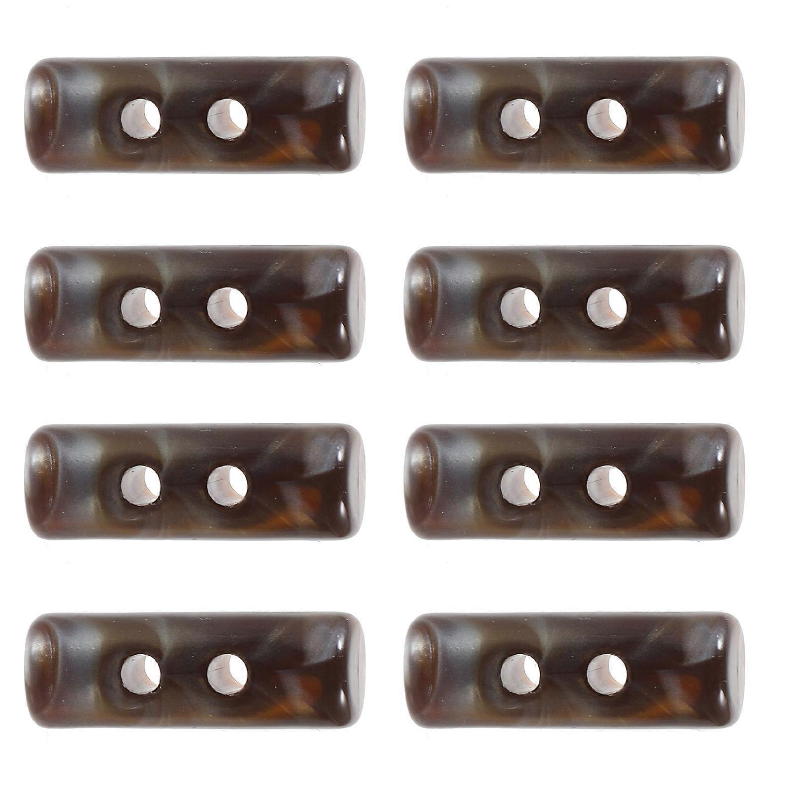Resin Olive Coat Buttons Toggle Overcoat Buttons for Decoration 10Pcs