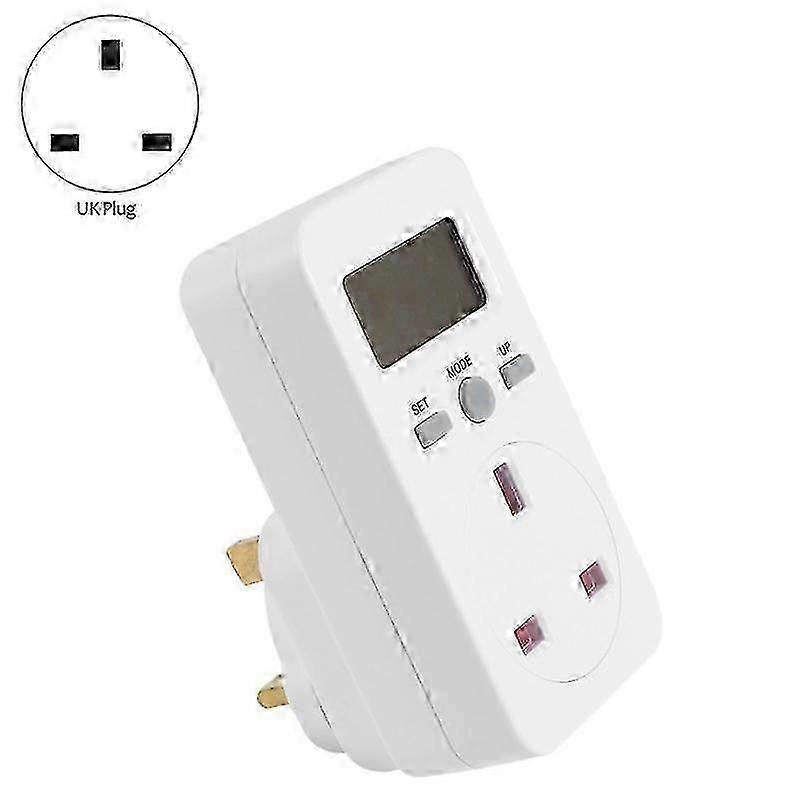 Digital Power Meter Plug-In Socket Electric Wattmeter Energy Monitor Plug