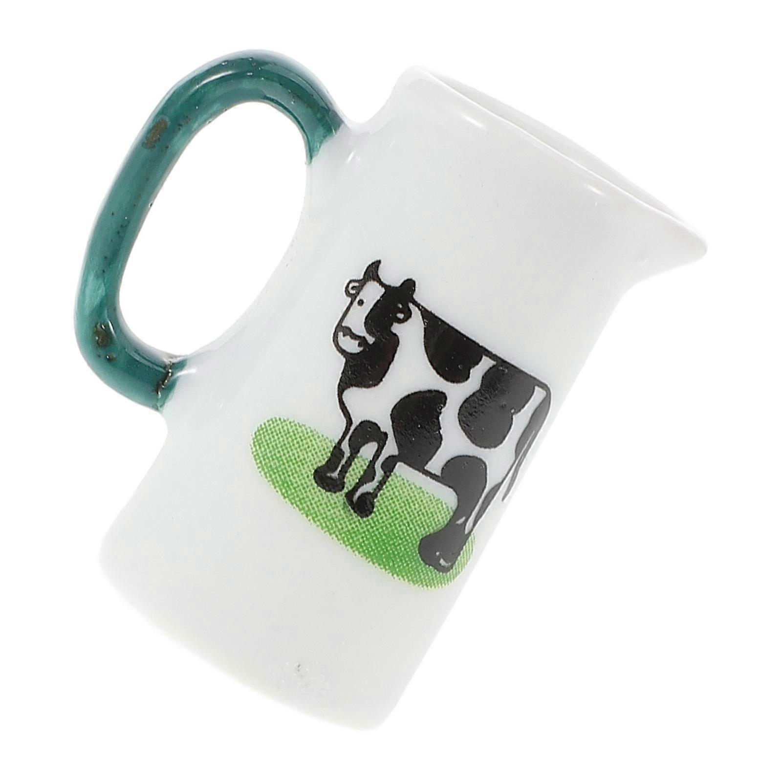 Miniature Milk Mug for Decoration with Decorative Ceramic Mug
