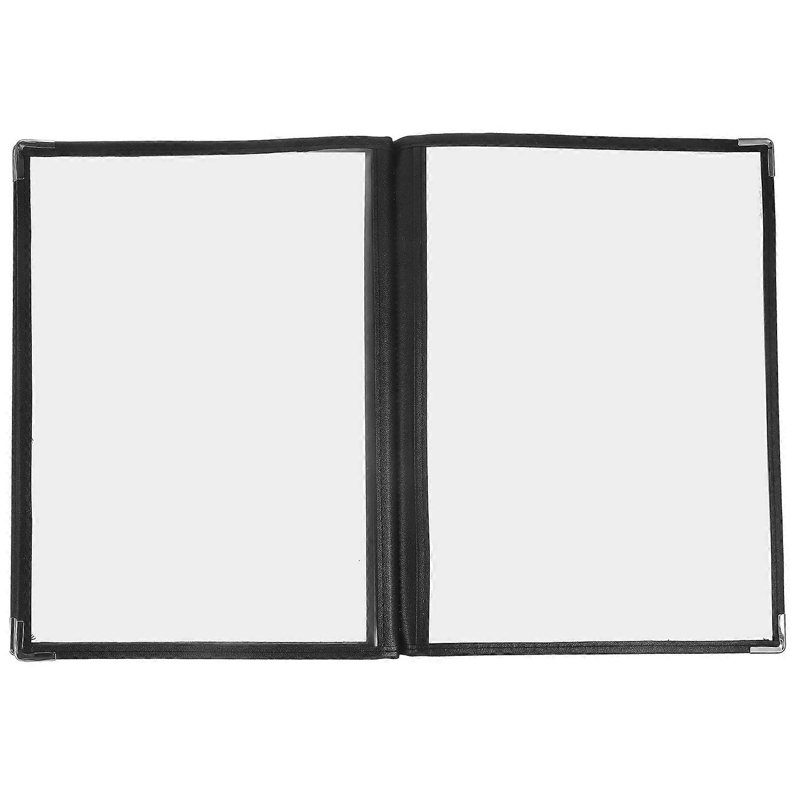 Transparent Menu Cover Menu Holder for Restaurant Use 6 Page 12 View