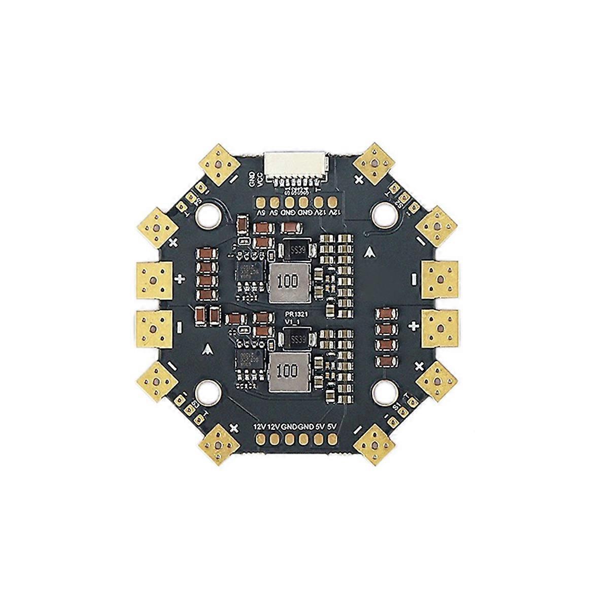 For PDB400 8S 400A PDB Dual Battery Pad 12 Hubs For RC
