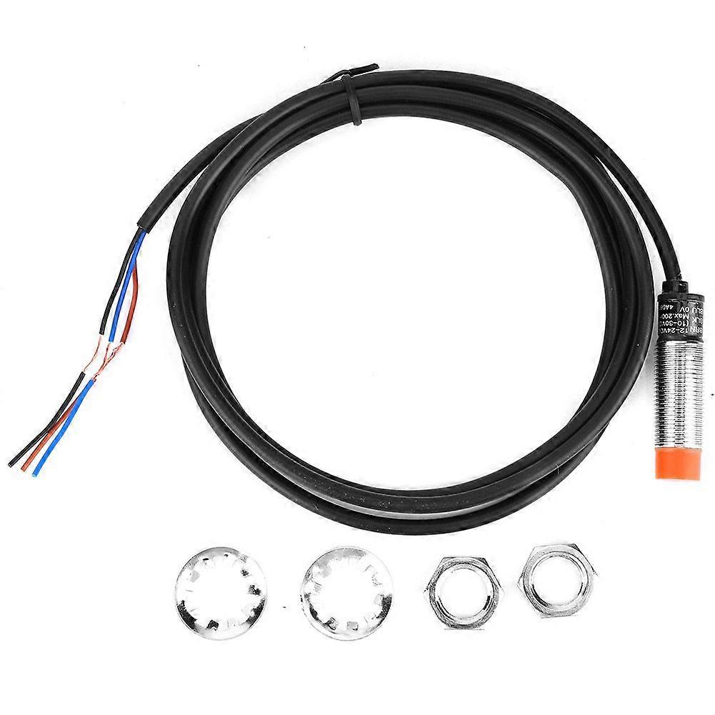 BERM Inductive Proximity Switch 4mm Distance Detection Sensor DC10~30V 3 Wire PNP NO