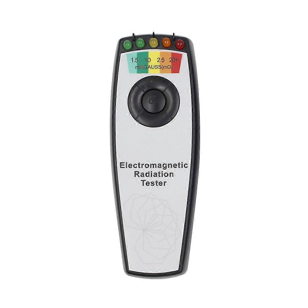 Electromagnetic Field Tester 0-20 Milligauss Detecting Meter Light Indicator Gauge Battery Powered Detector Equipment