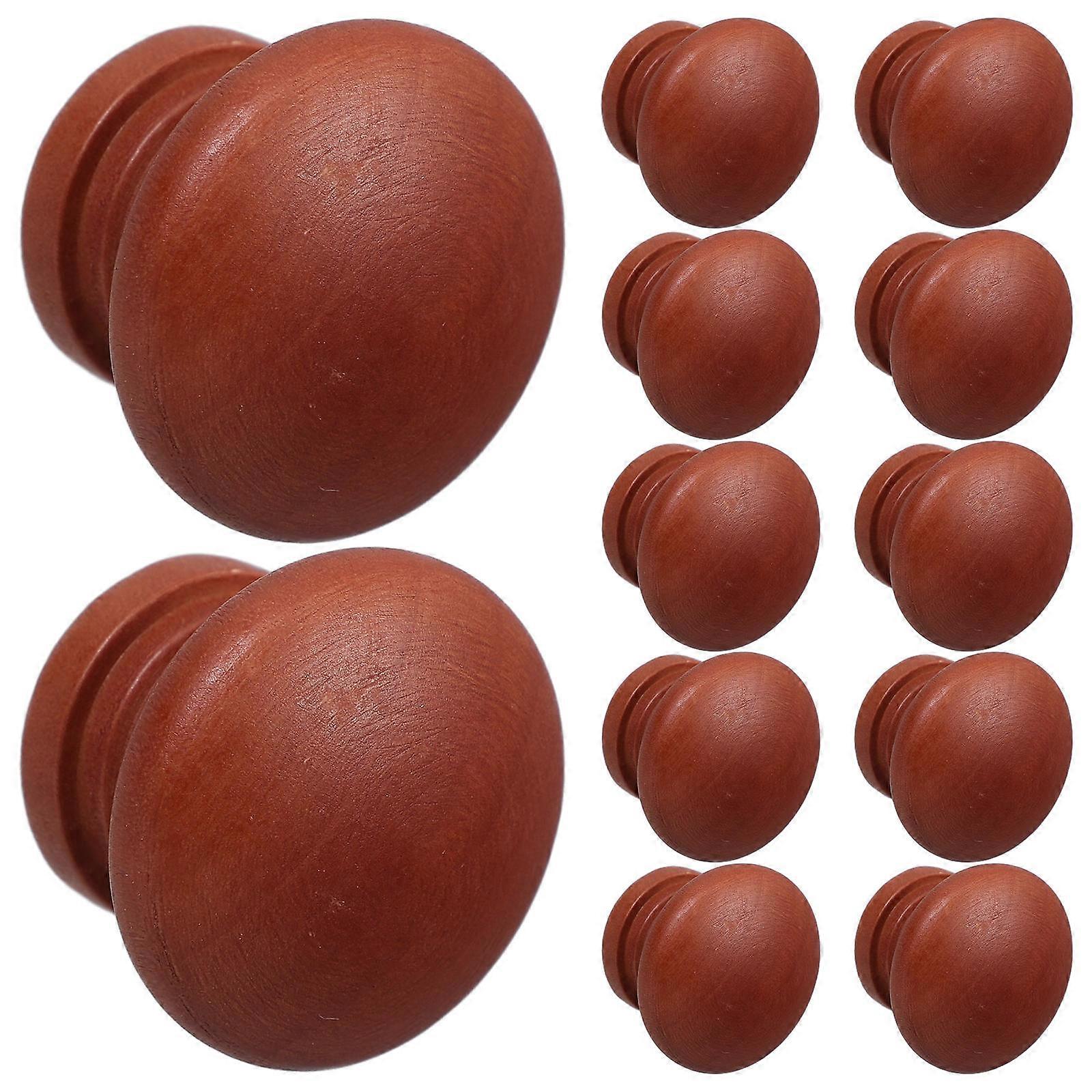 Unique Cabinet Knobs Wooden Dresser Knobs for Drawer Handles 48Pcs Durable