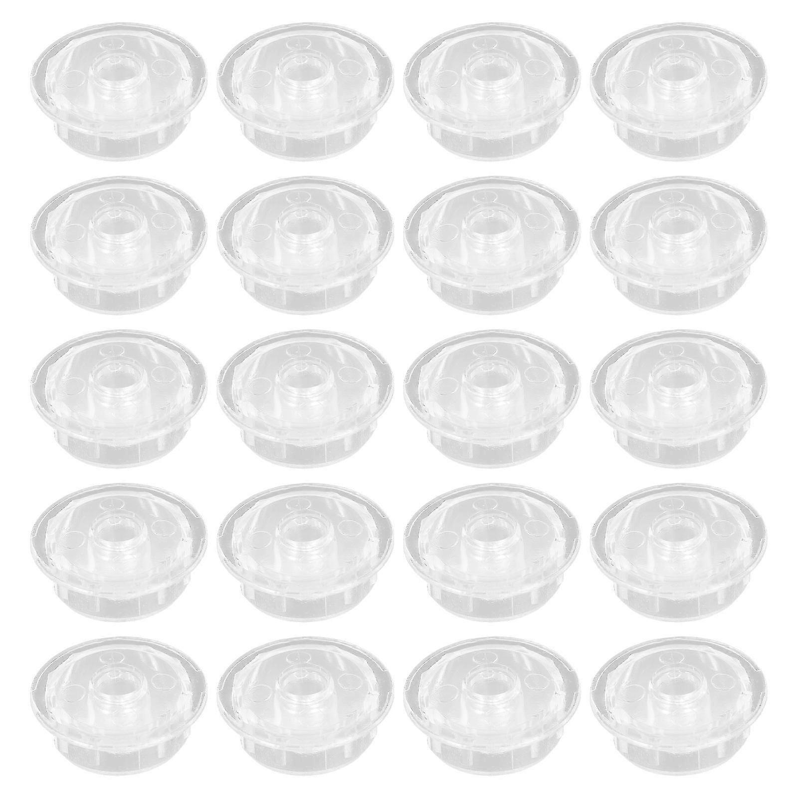 Blind Accessories Bottom Rail Button for Horizontal Blinds 40Pcs Plastic