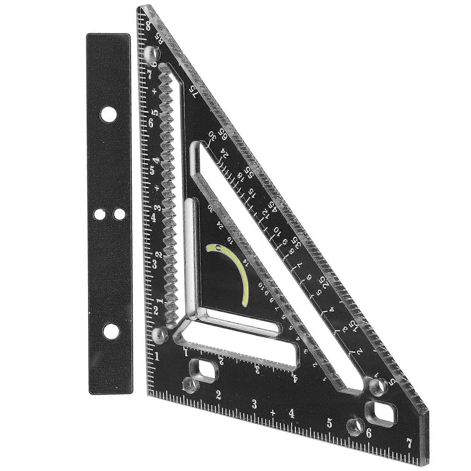 Carpentry Triangle Ruler High Grade For Technical Illustration And Painting 1Set