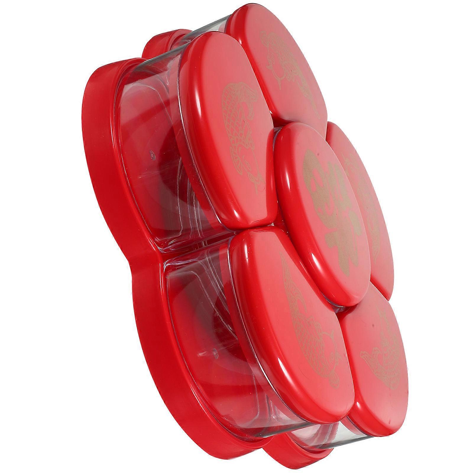 Snack Container Candy Box for Dried Fruit Storage 2Pcs