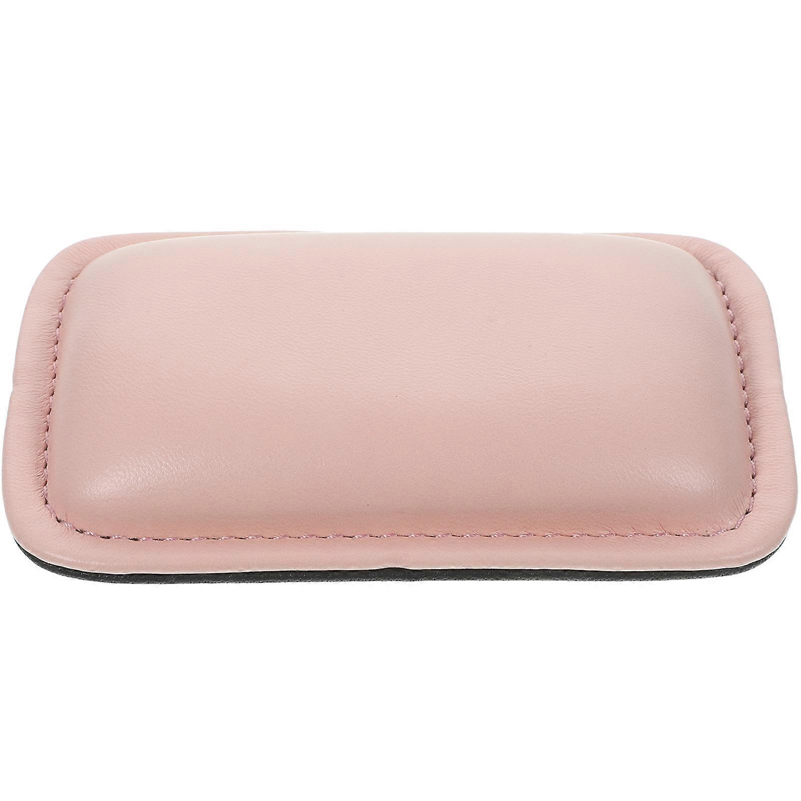 Mouse PU Wrist Rest Ergonomic Design For Office Use Pink 1Pack