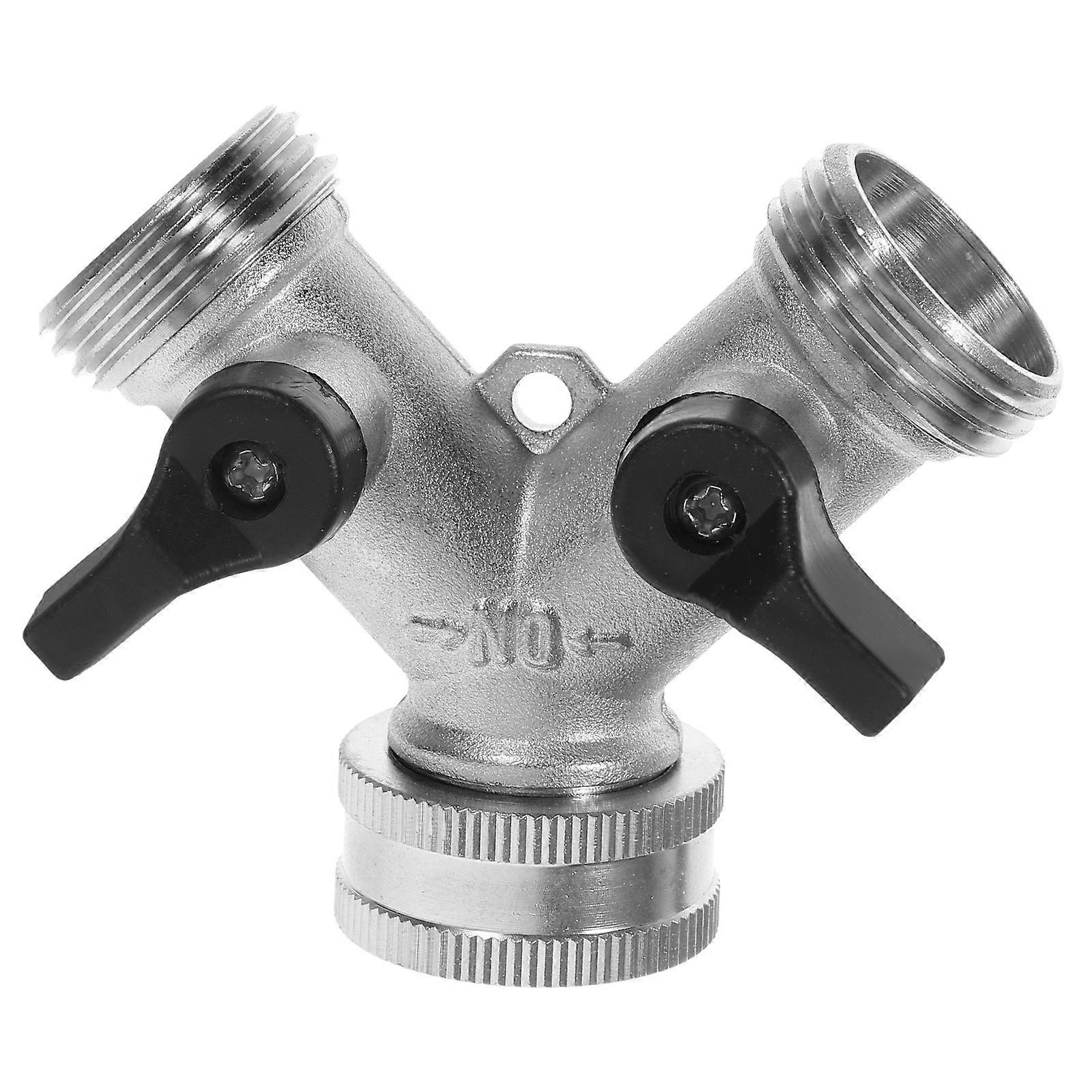 5Pcs Y Type Hose Connector Adjustable Garden Hose Adapter for Water Control