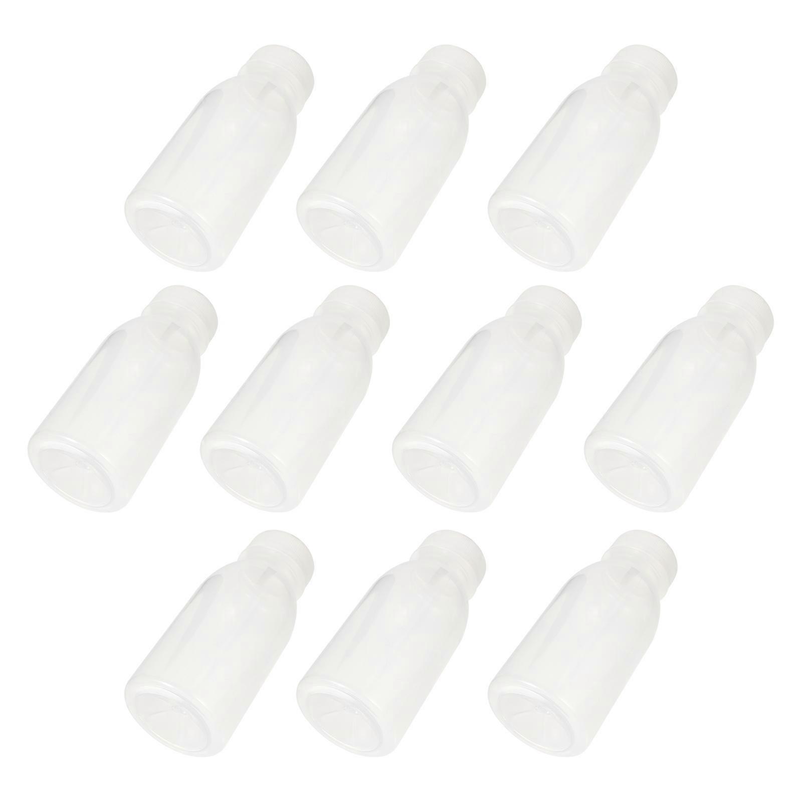 Plastic Bottles Multipurpose Empty Bottles Milk Tea Shop 250ml 10Pcs
