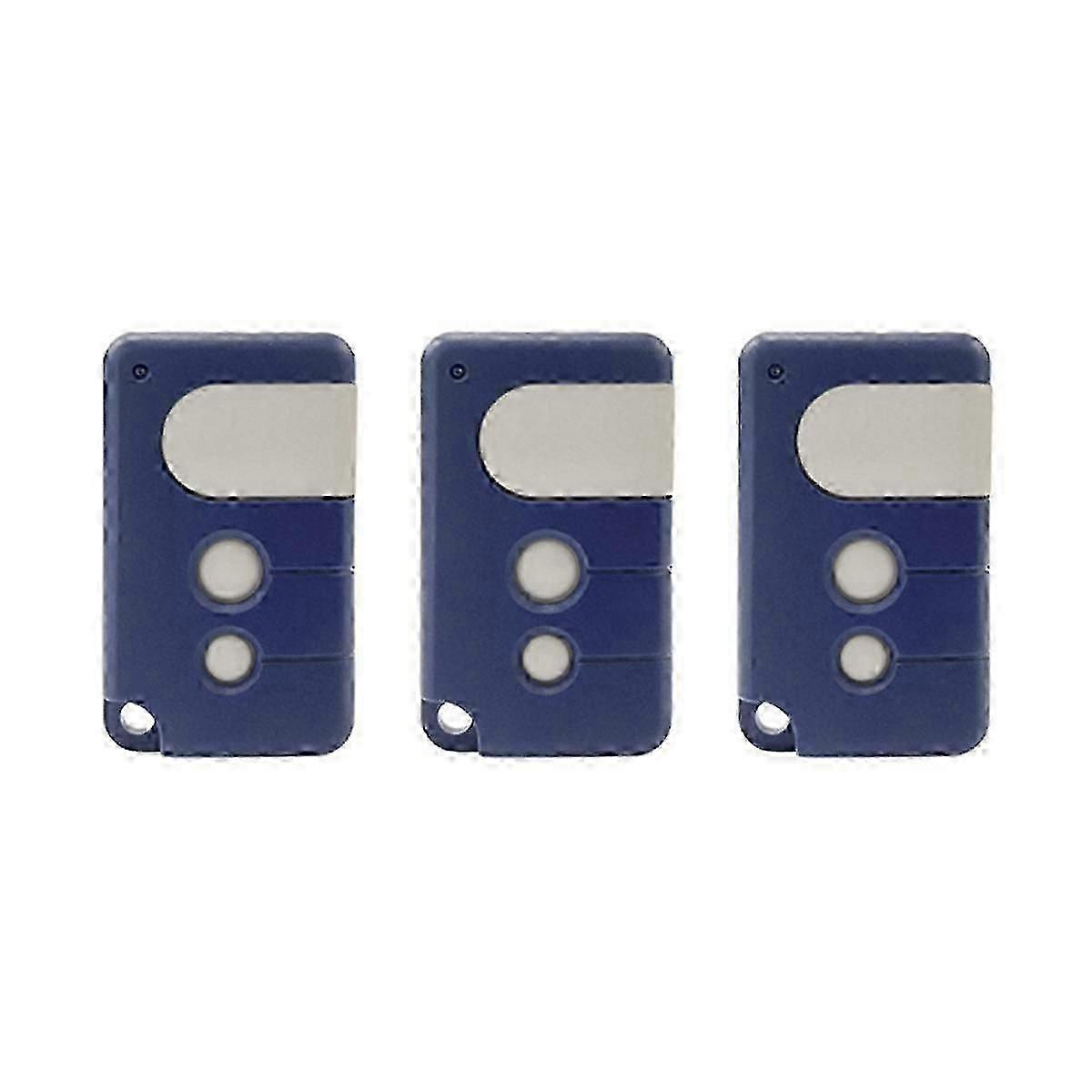 3pcs Garage Door Remote 433.92mhz,3-button Opener Control Compatible With Multiple Models
