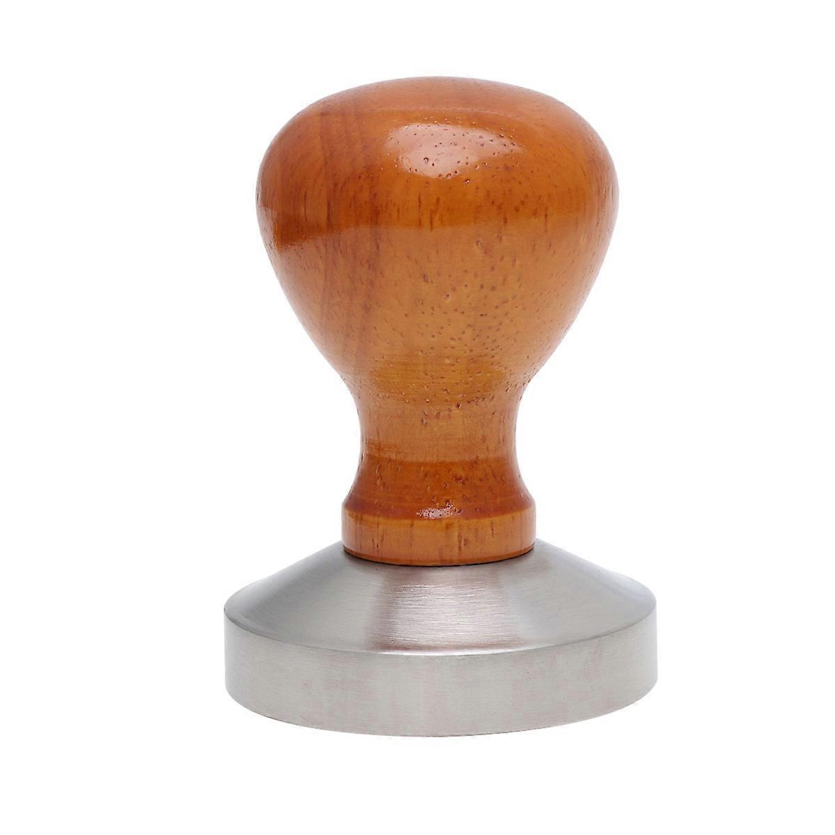 Espresso Base Coffee Tamper for Pressing Powder with Wooden Handle