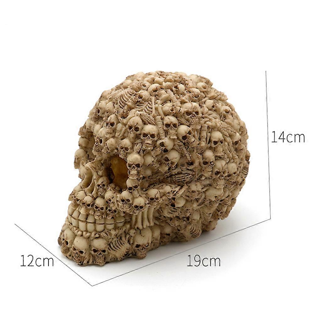 Artificial Skull Craft Skull Prince Design for Decoration Resin Ornament