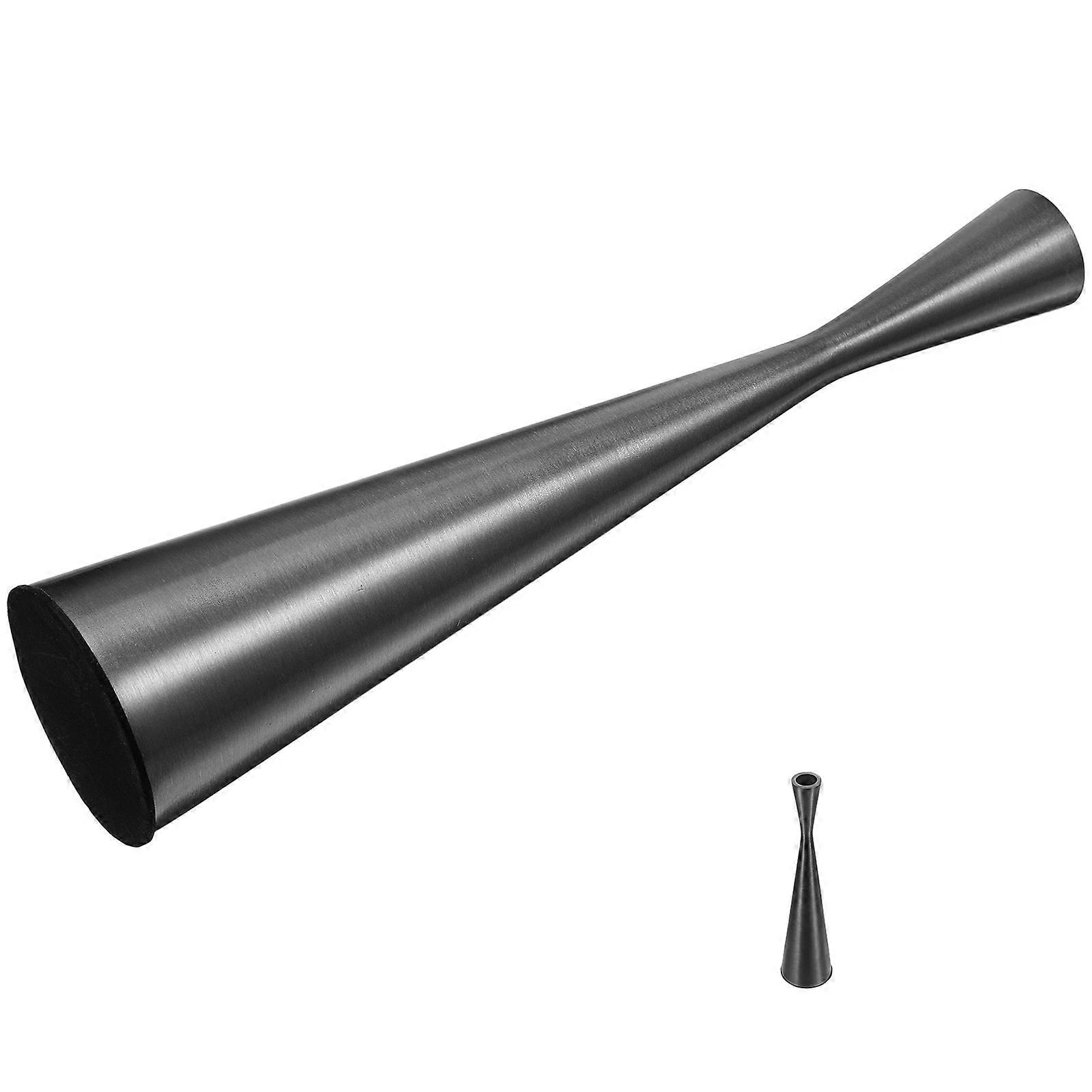 Iron Candlestick Taper Candle Holder for Table Use 2Pcs Black Set