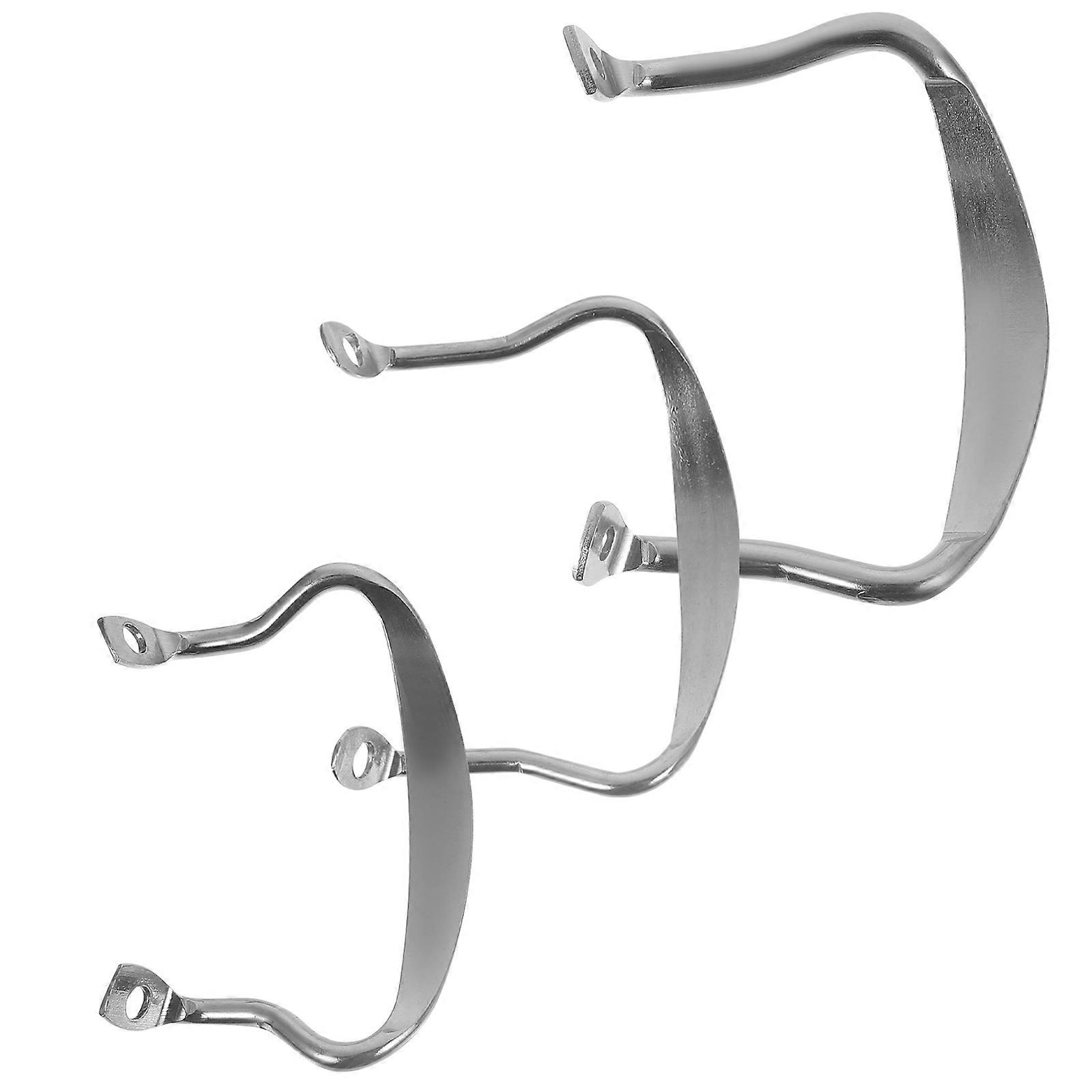 Replacement Holding Handle Knobs For Professional Users 10.00X7.50X4.50Cm Prevent Burning Hands 3-Pcs Set