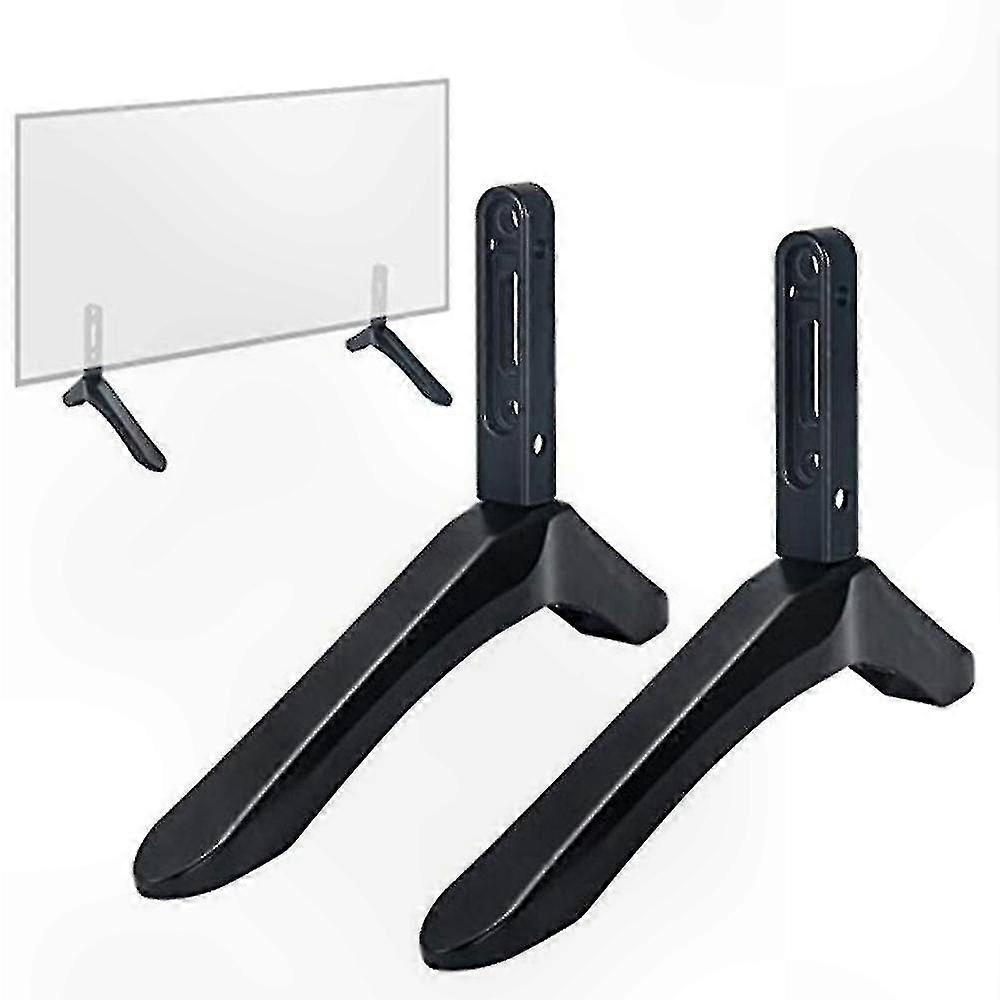Universal Adjustable TV Stand for 32-65 Inch Screens, Stable Tabletop Mount