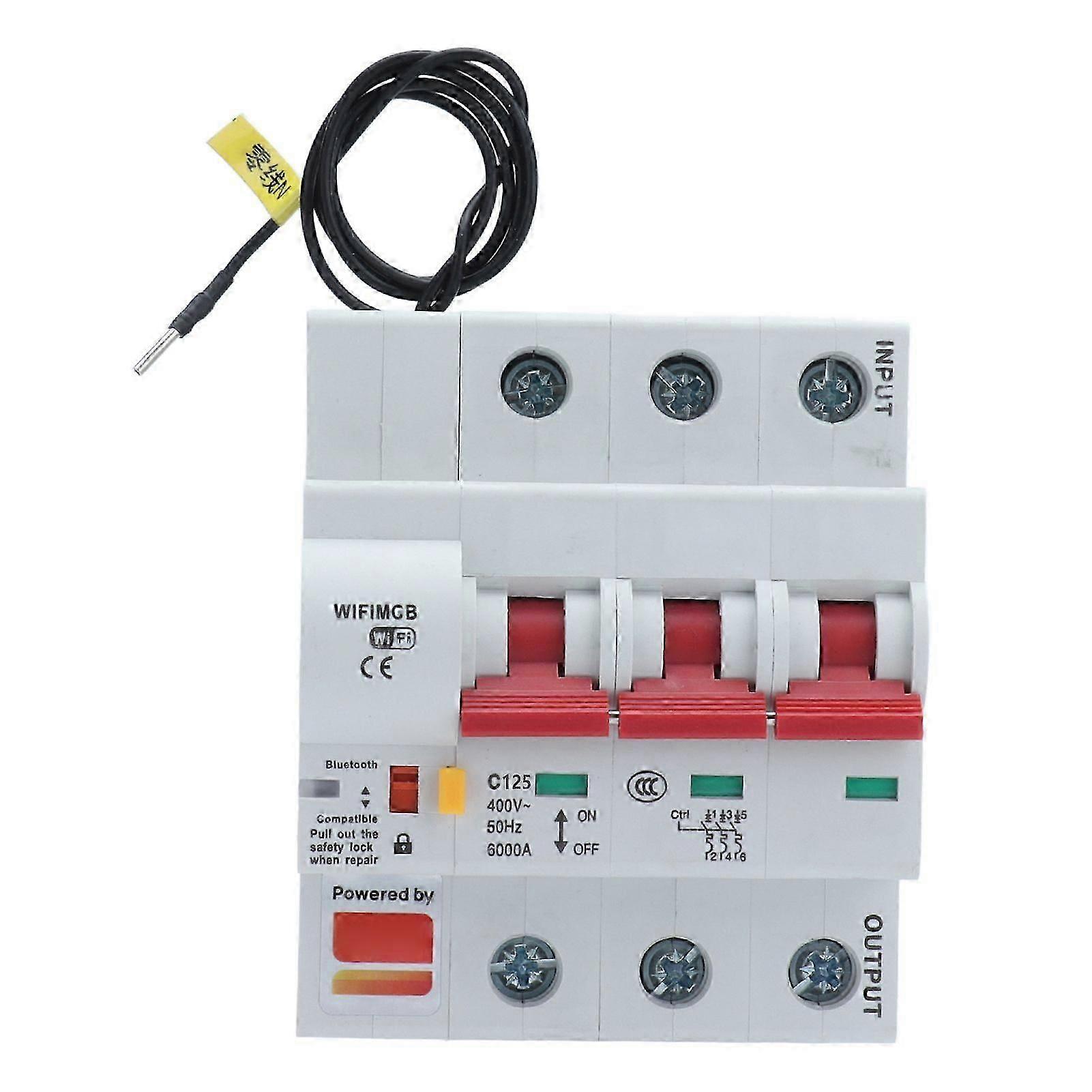 High quality  3P Smart Remote Switch WIFI Bluetooth Circuit Breaker (AC 400V)