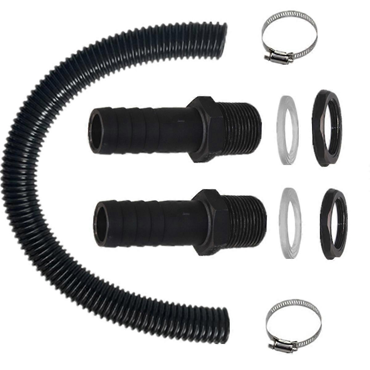 Rain Connection Set Include Connection Hose, Rain Bushing Rain Collector Rain Connector Set