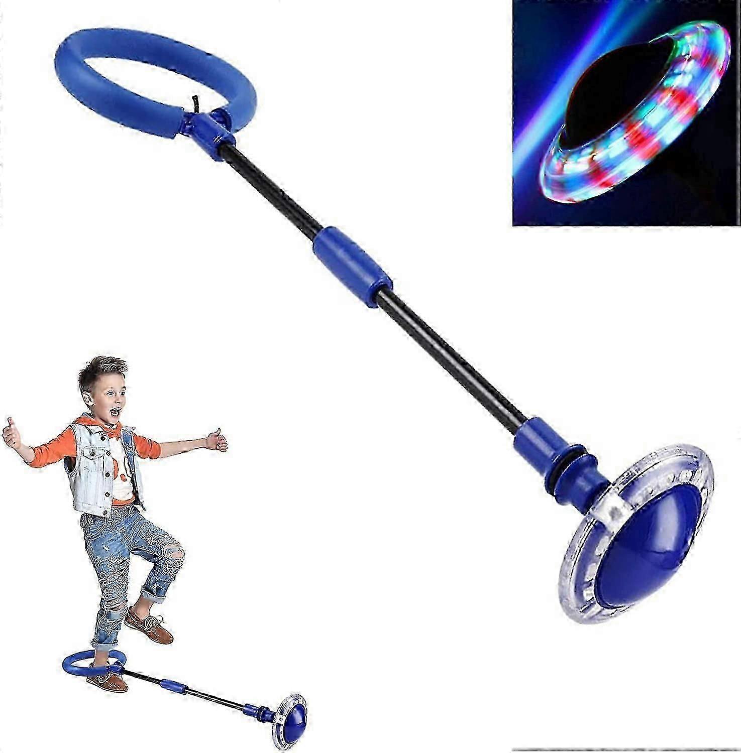 Foldable Flashing Jump Ring Glowing jumping ball for children and adults