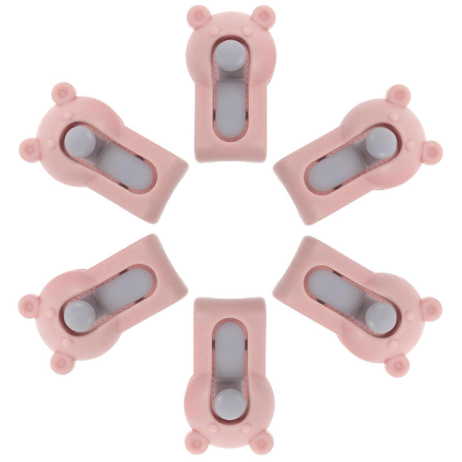 Pink Bed Sheet Clips for Quilt Cover Fixation 30Pcs Plastic