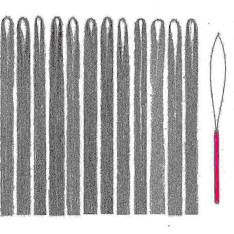 47 بوصة الشعر بهرج خيوط كيت مع أدوات 12 الألوان بريق ملحقات