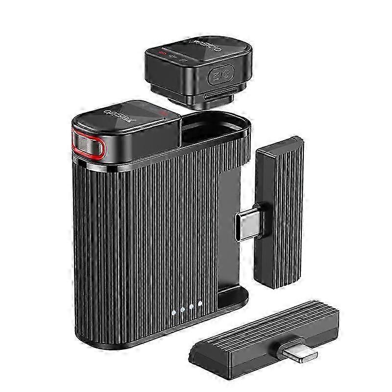 Yesido KR19 2 in 1 Magnetic Button Lavalier Microphone