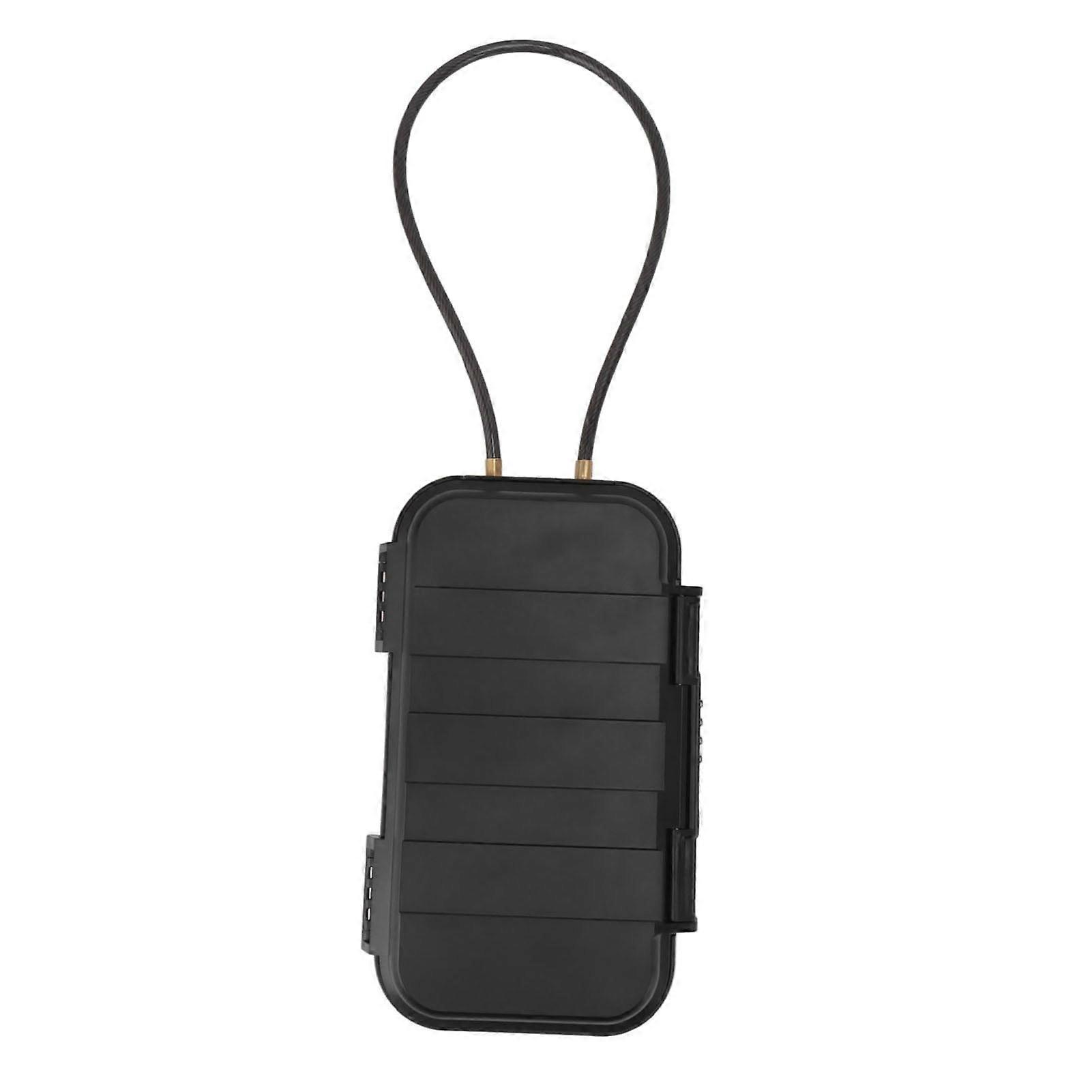 Portable Security Case Waterproof Rustproof Combination Security Key Lock Box for Outdoor