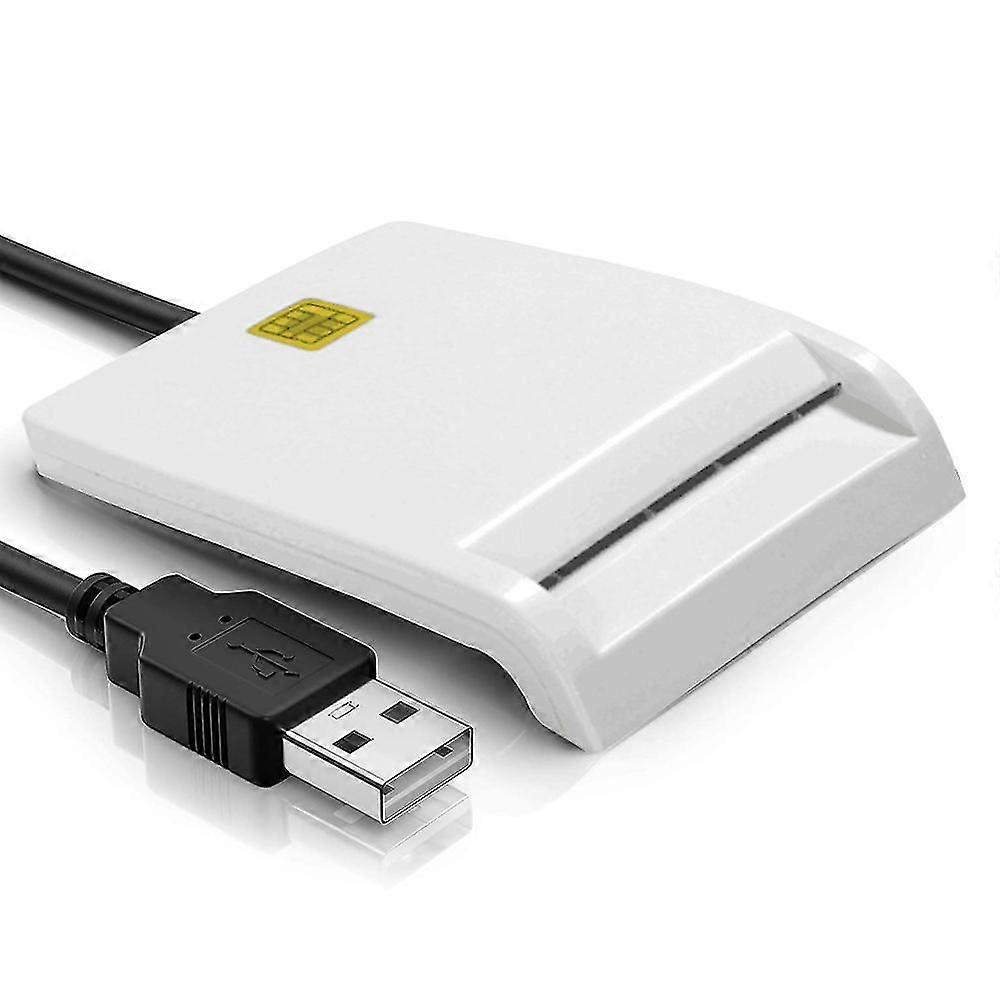 Smart Card Reader Dod Military Usb Common Access Cac, Compatible With Windows, Mac Os And Linux