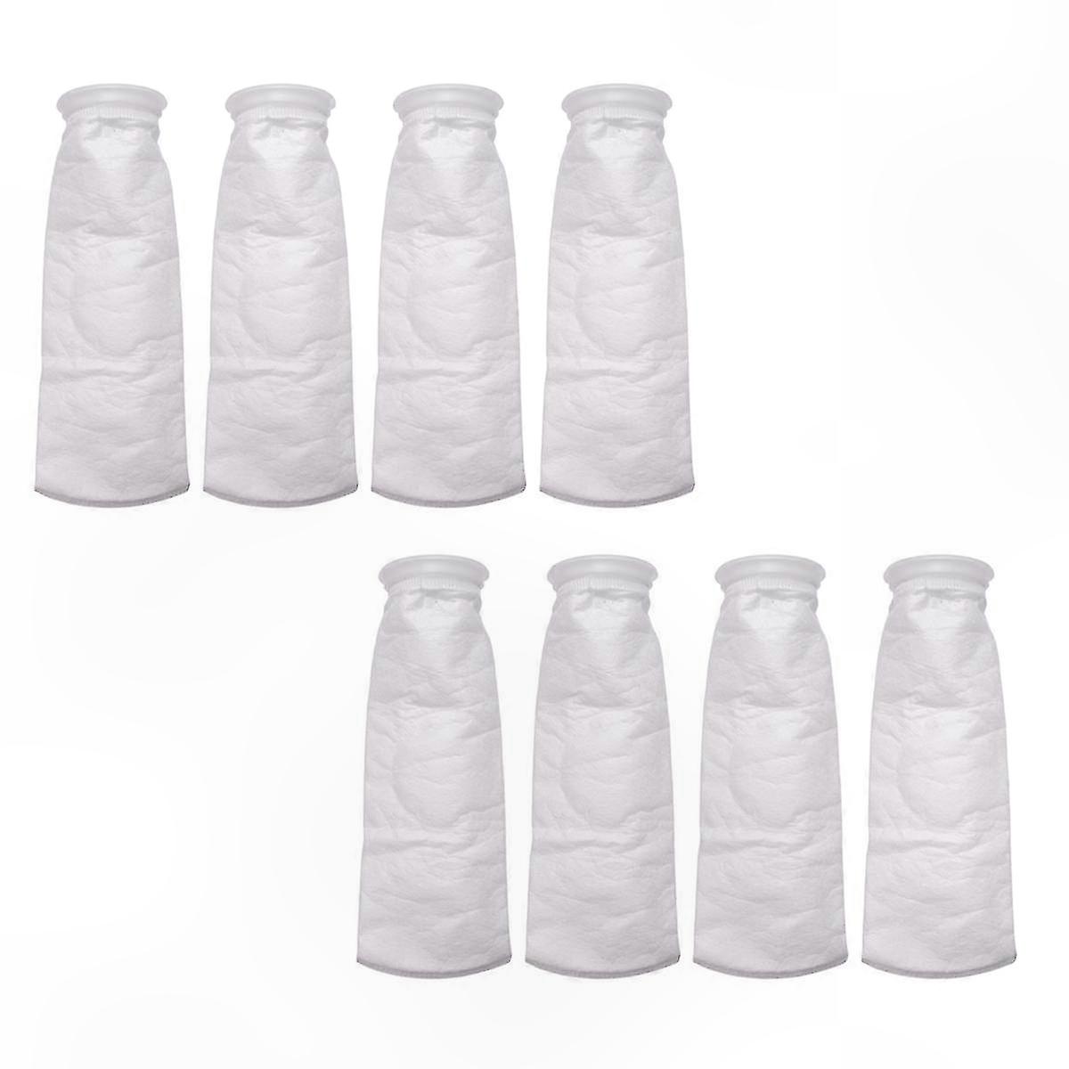 8-Pack 200 Micron Filter Socks for Aquarium, Pond, Sump & Overflow