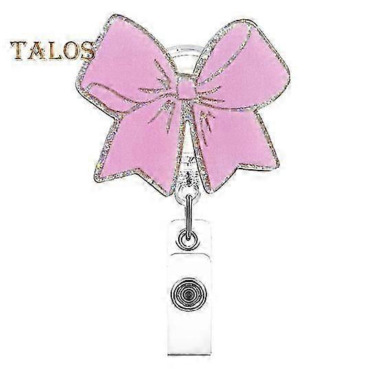 Sparkling 360 Rotating Non-Slip Badge Reel for Medical Staff