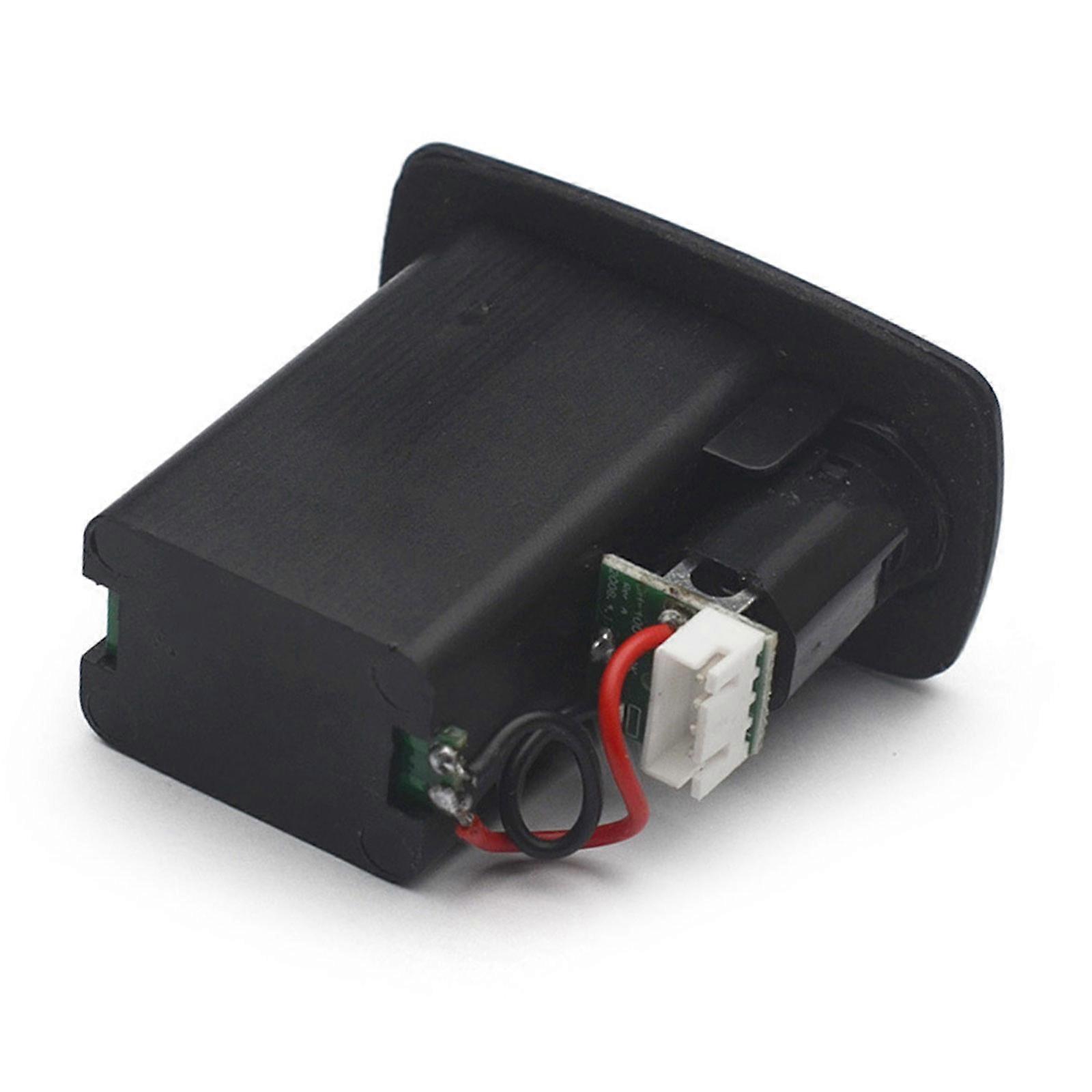 Plast svart elgitarrbas batterifodral ersättning 9V aktiv gitarrbas pickup batterilåda lätt att byta ut flerfärgad