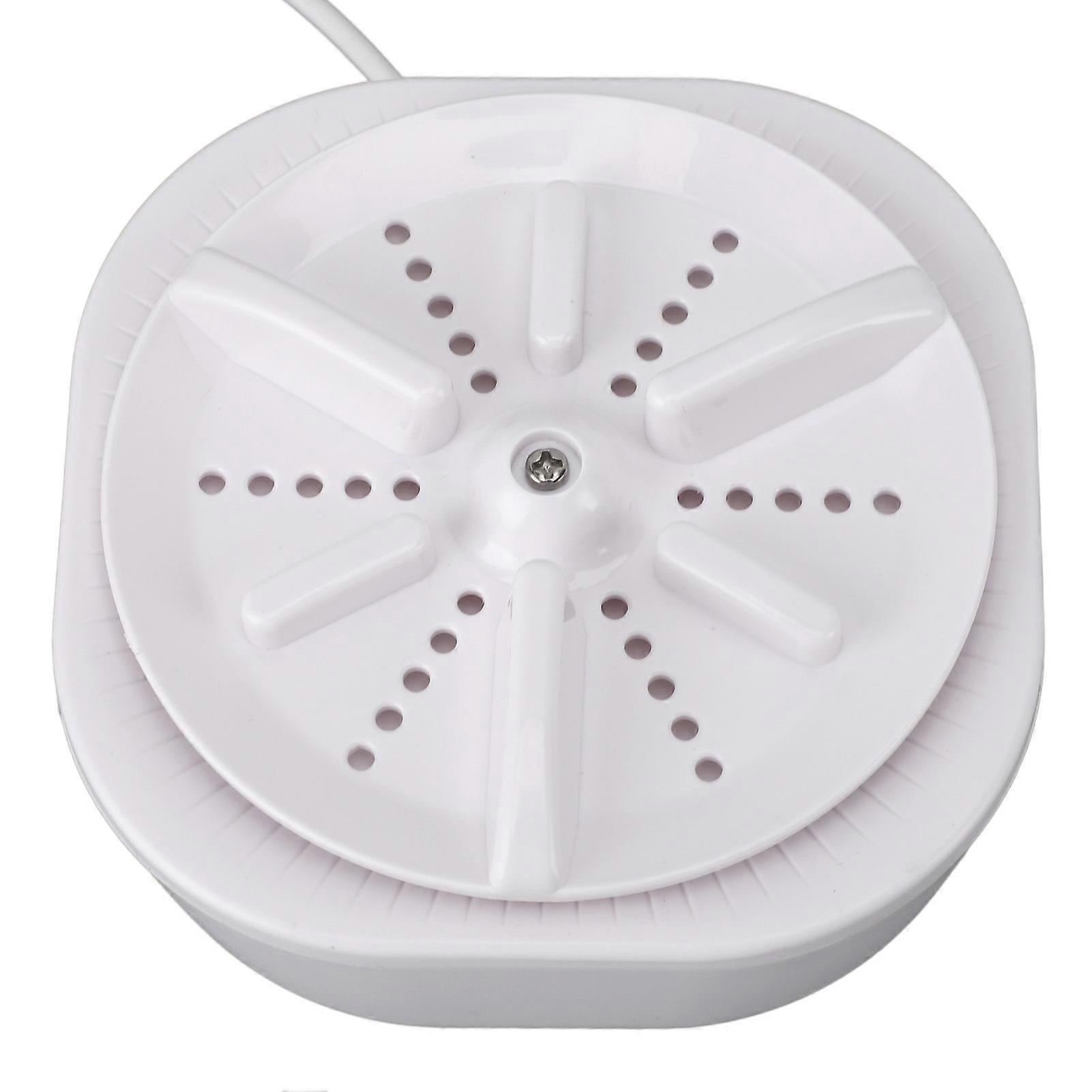 USB Powered Mini Washing Machine 18W High Frequency Vibration Portable Washing Machine with Suction Cups for Travel Business Trip