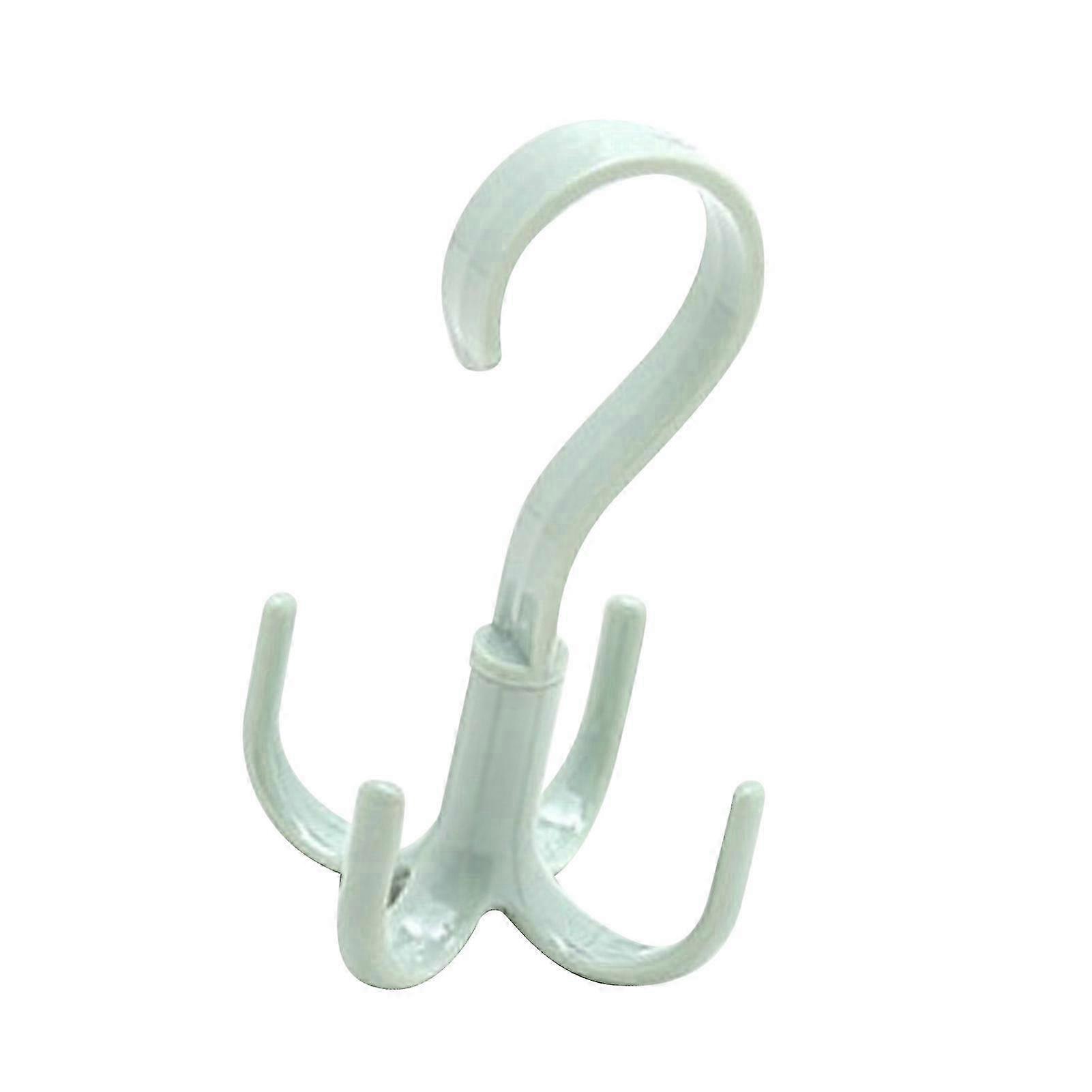 Space Saving Tie Rack Holder with 4 Rotating Claws