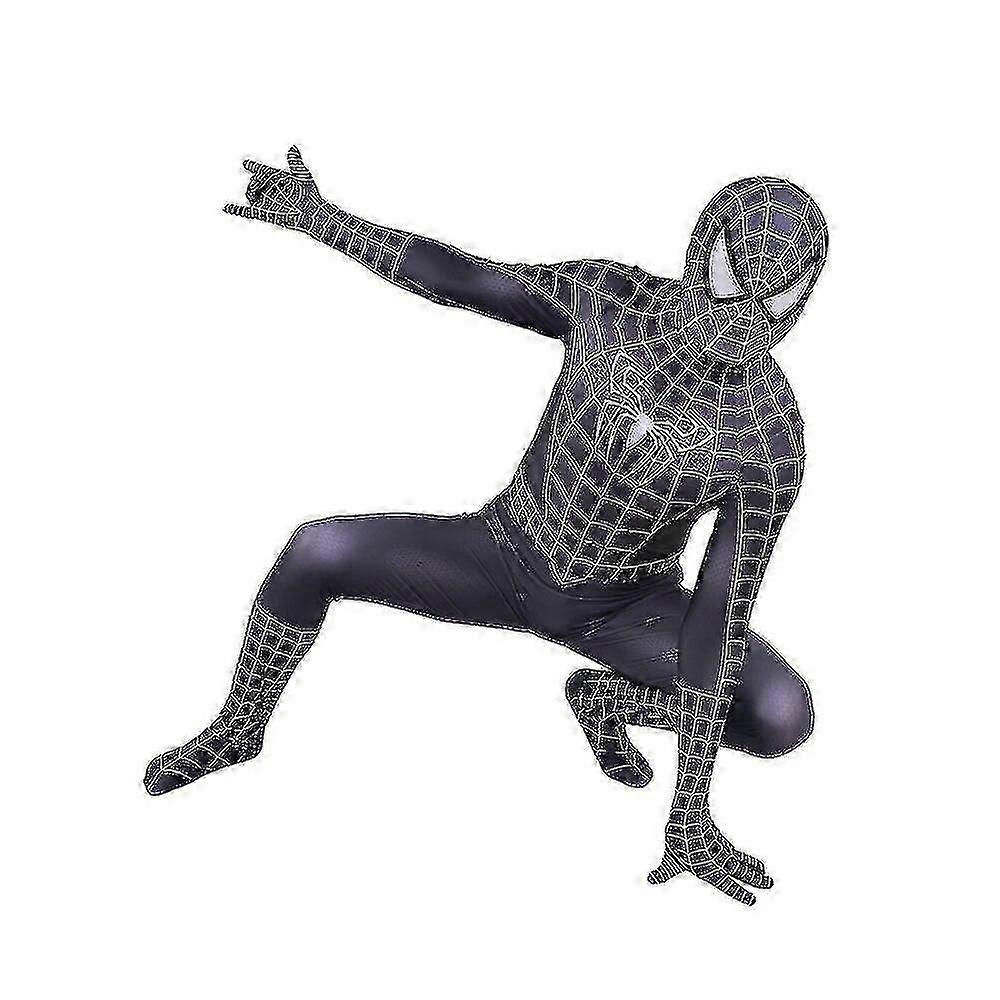 ハロウィン メンズ ブラック レミー スパイダーマン コスプレコスチューム ヴェノム シンビオート レミースーツ ボディスーツ 大人