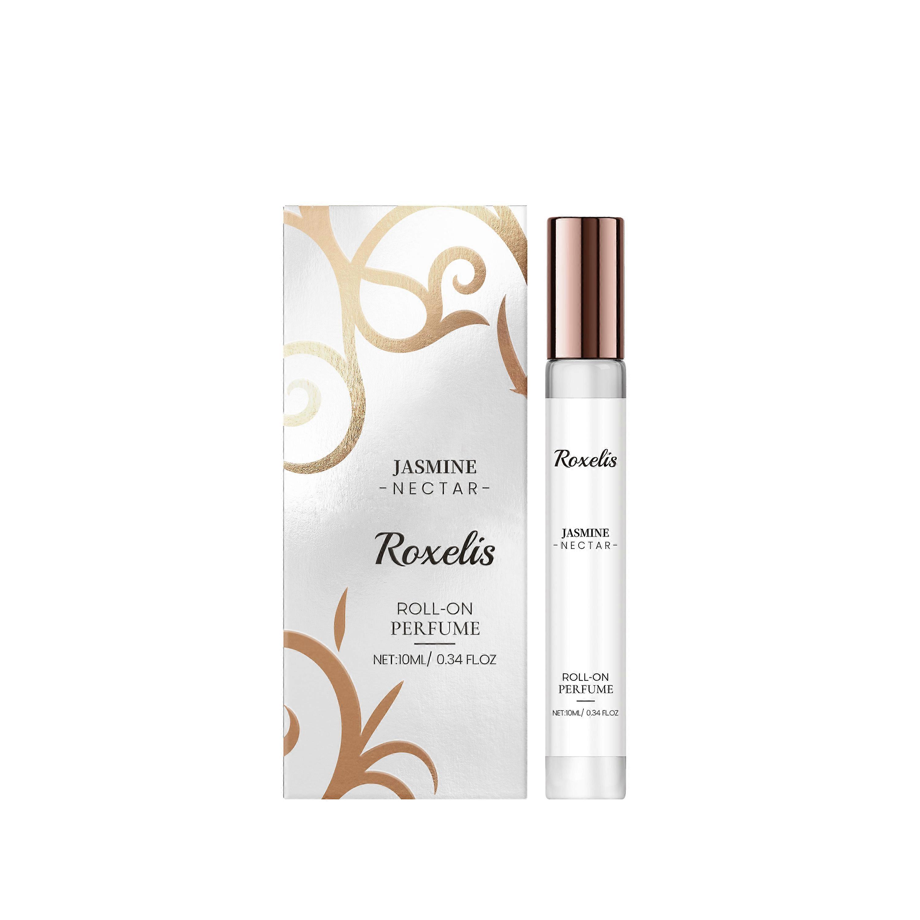 Roxelis Jasmine Honey Luxury Fragrance, With A Natural Jasmine Honey Scent, Is Fresh, Elegant And Light. It Is A Portable And Convenient Eau De Toilet