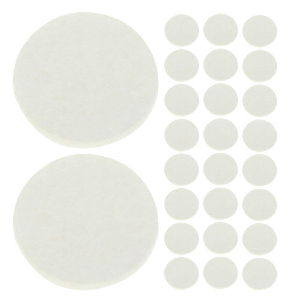 150pcs Aromatherapy Refill Pads: Essential Oil Diffuser Pads Round Cotton Scented For Car Necklace Locket Unscented Replacement