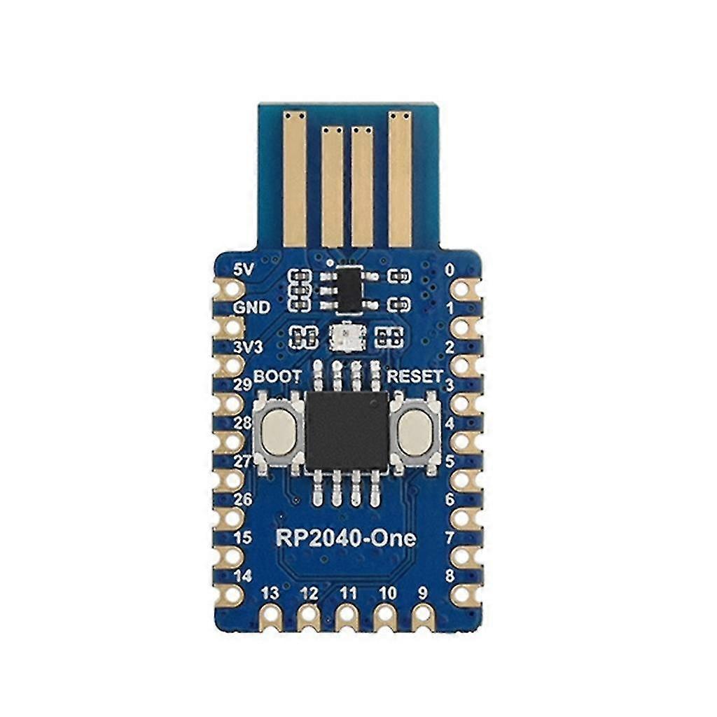 Compact Raspberry Pi Rp2040-one Development Board Usb Type-a Port 4mb Flash