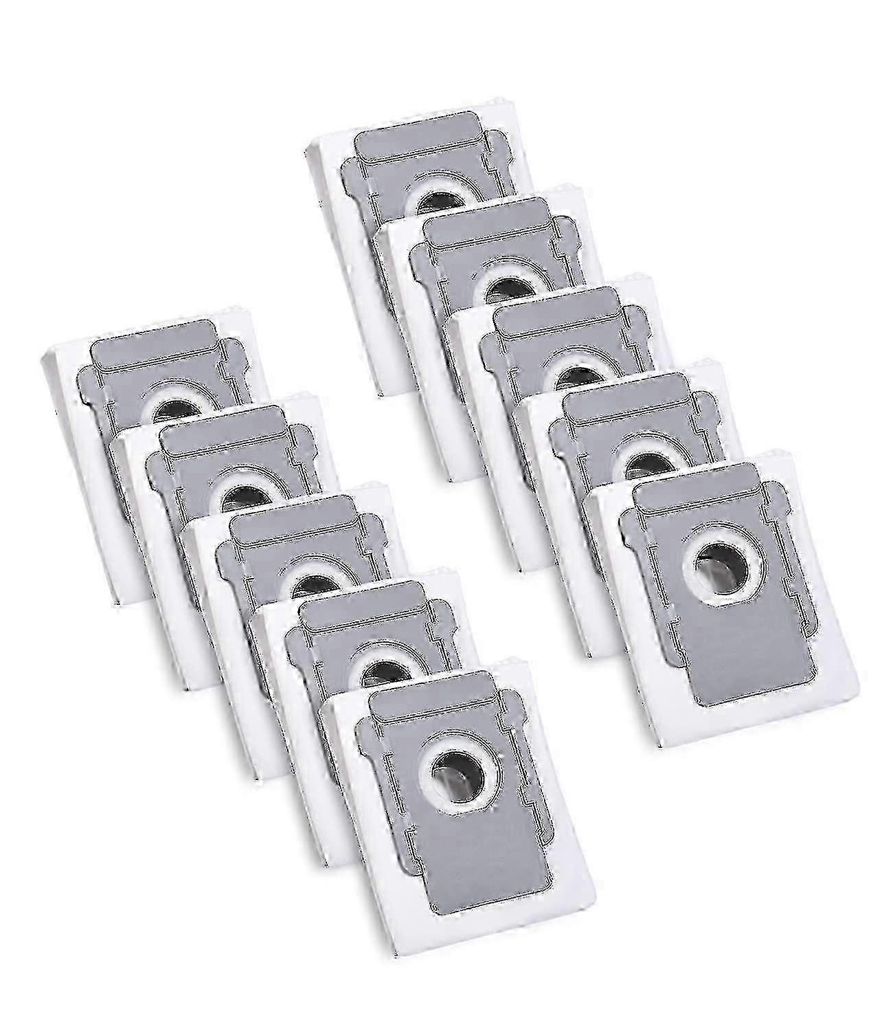 10 Vacuum Cleaner Bags For Irobot Roomba I7 I7+ I3 I3+ I4 I4+ I6 I6+ J7 J7+ I8 I8+s9 S9+ E5 E6 E7 Clean Base, Accessory Replacement Dust Bag-202