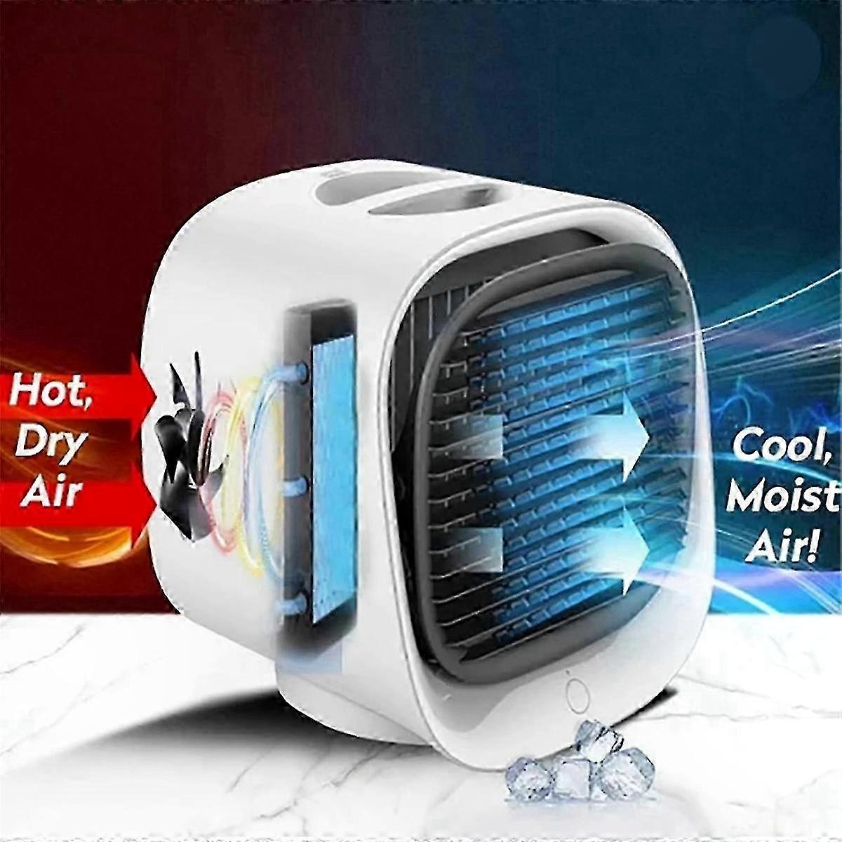 Portable Air Cooler and Humidifier for Home and Office Use, 2025 Model