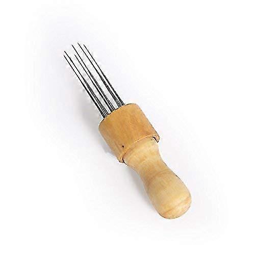 Diy Felt Stitch Punch Tool With Solid Wood Handle Felting More Efficient (felt Stitch Punch Tool With Solid Wood Handle)